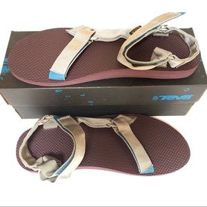 Teva Original Universal Woolrich Gray Sport Sandals Men’s Size 13  - New